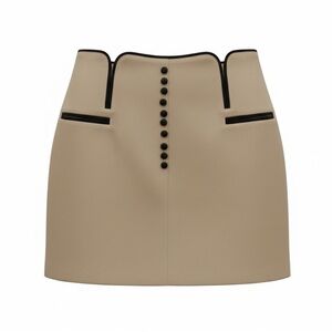 Cider NWT button skirt, XL